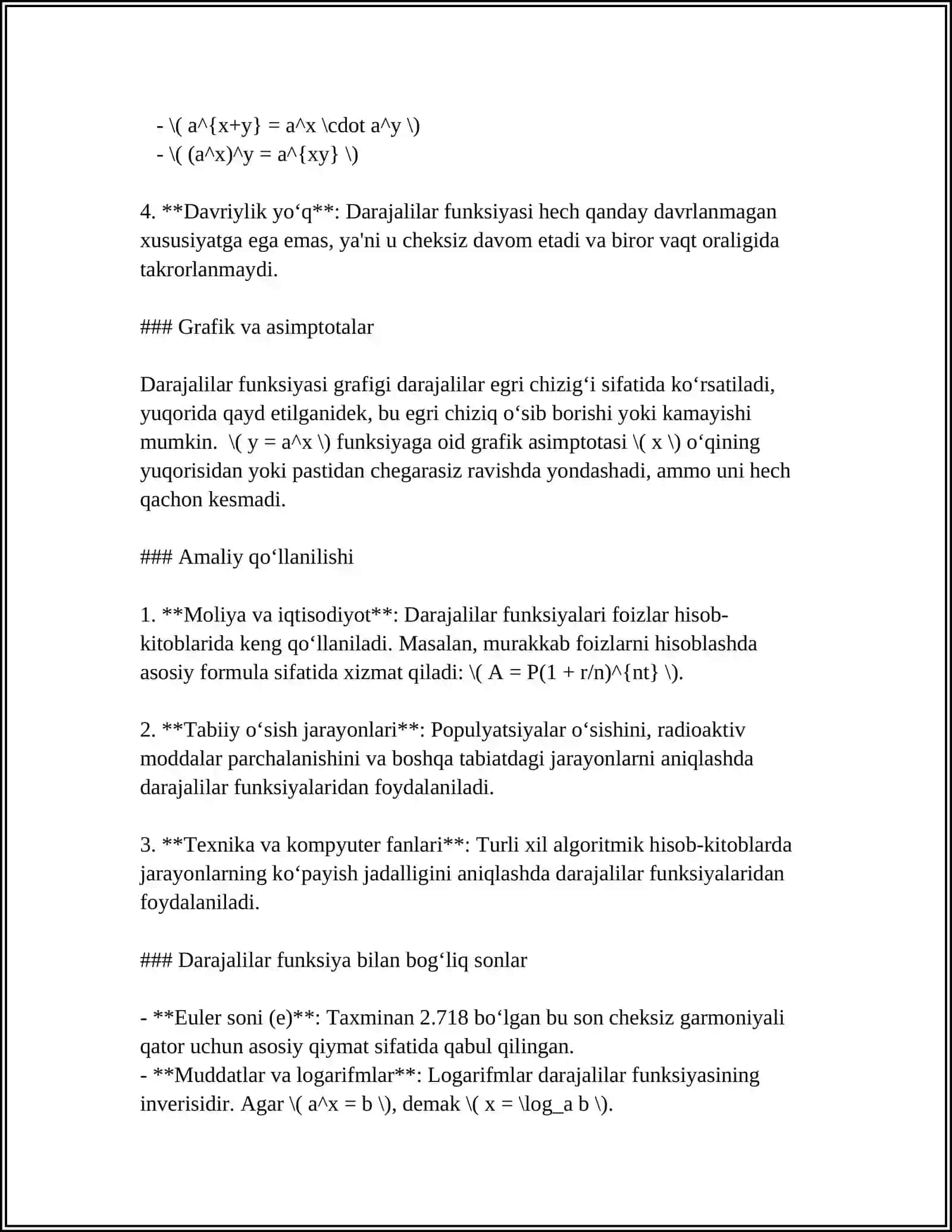 DARAJALI VA JUKOVSKIY FUNKSIYASI 4