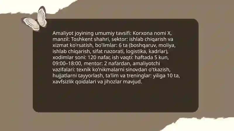 Amaliyot hisoboti 4