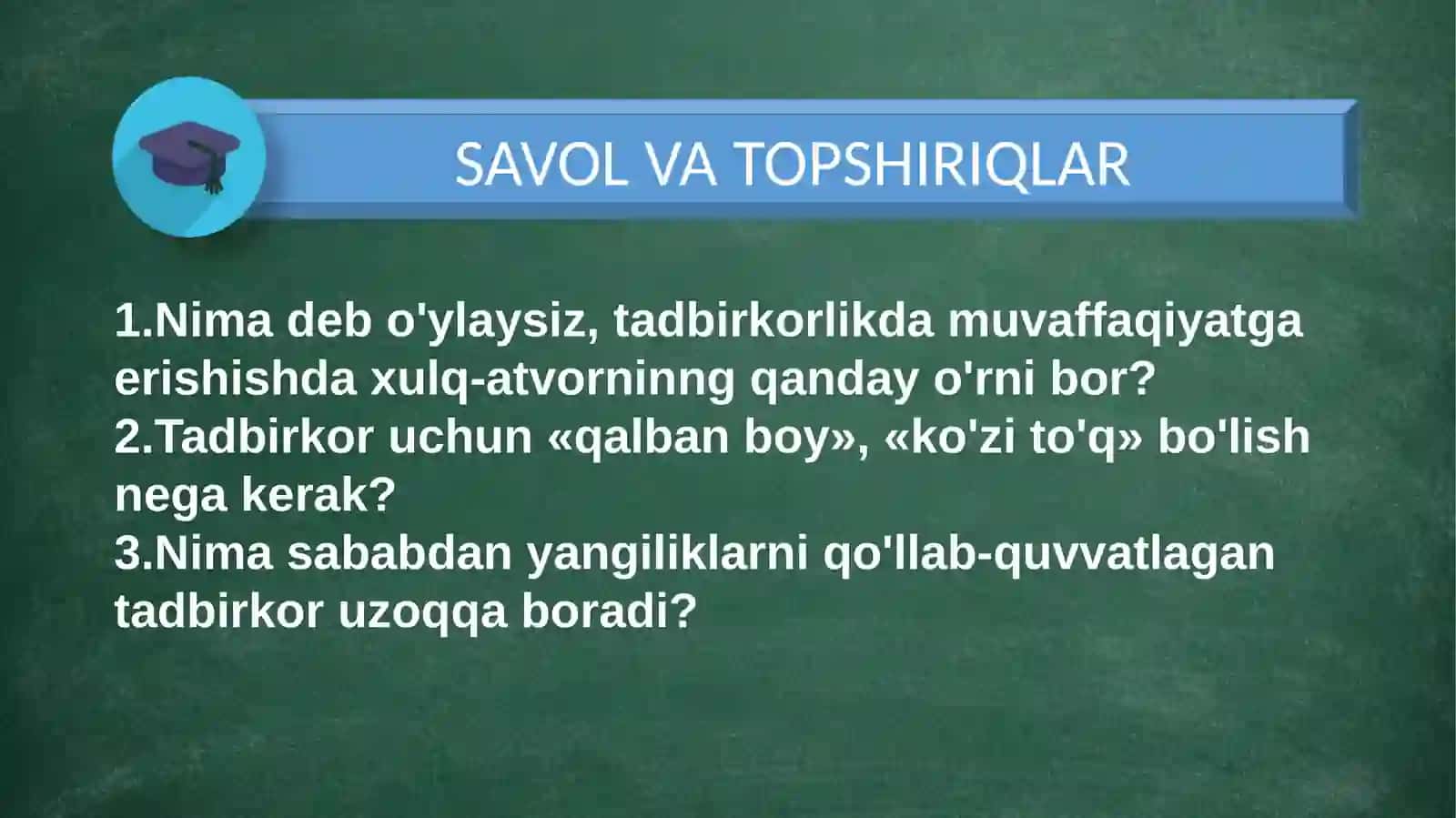 TADBIRKORLIK MEZONLARI 4