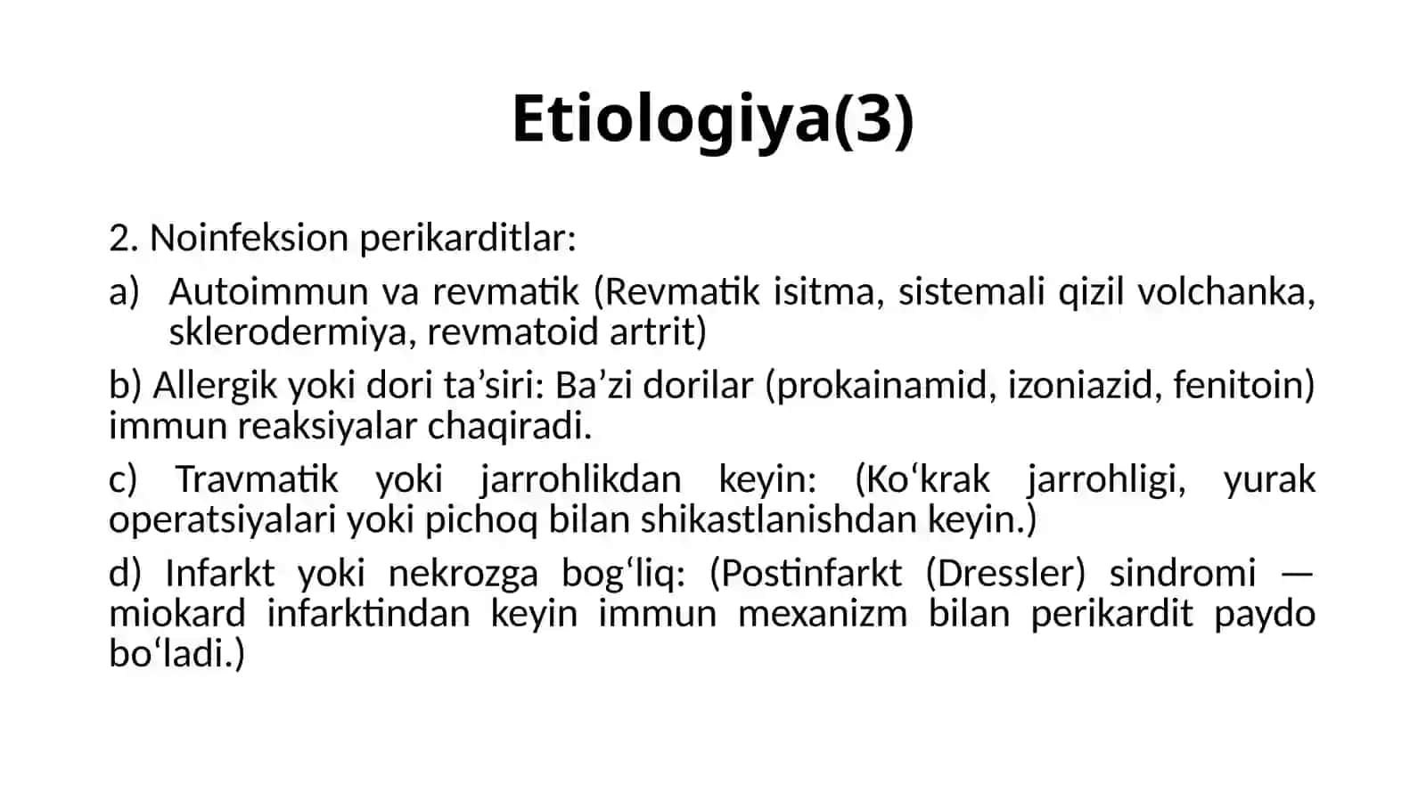 Perikarditlar 4