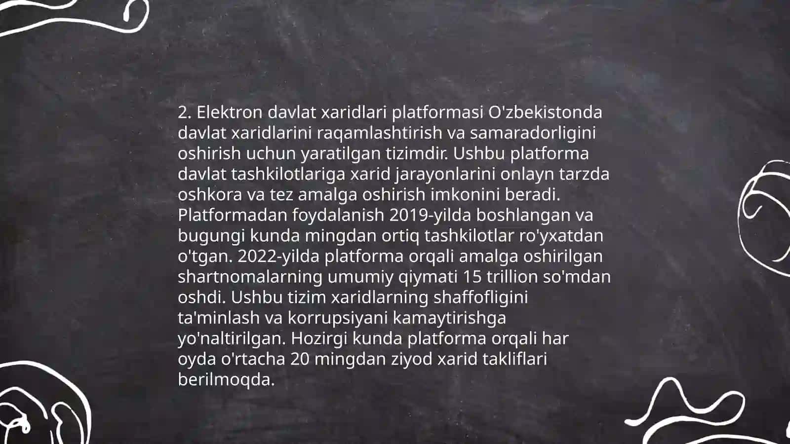 Davlat xaridlarini boshqarish tizimi 4