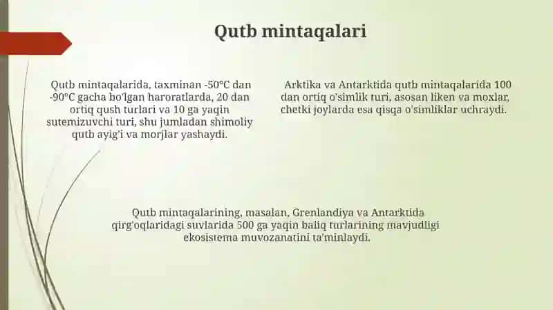 Turli Ekologik Sharoitlardagi Hayvonlarning Yashash Muhiti 4