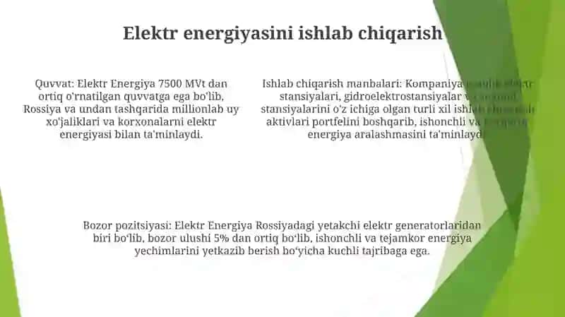 Elektr Energiya 4