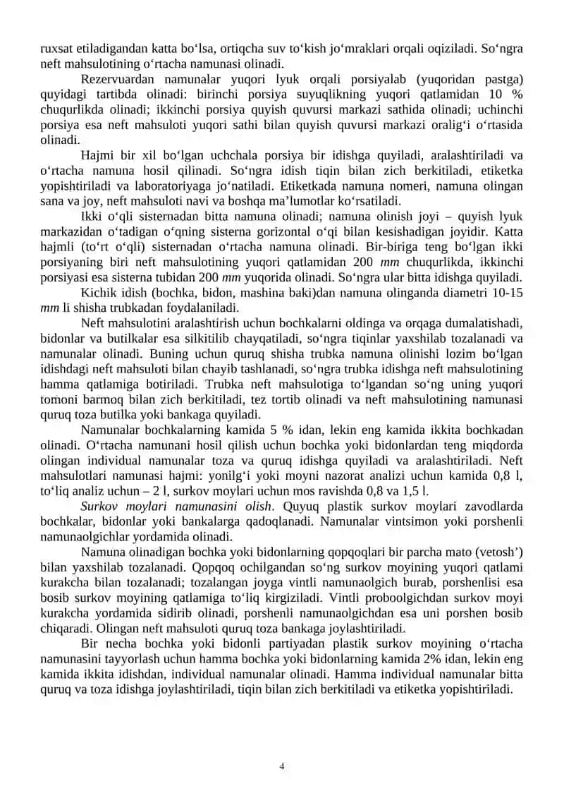 Yonilg‘i-mоylаsh mаtеriаllаri vа sоvituvchi suyuqliklаr 4