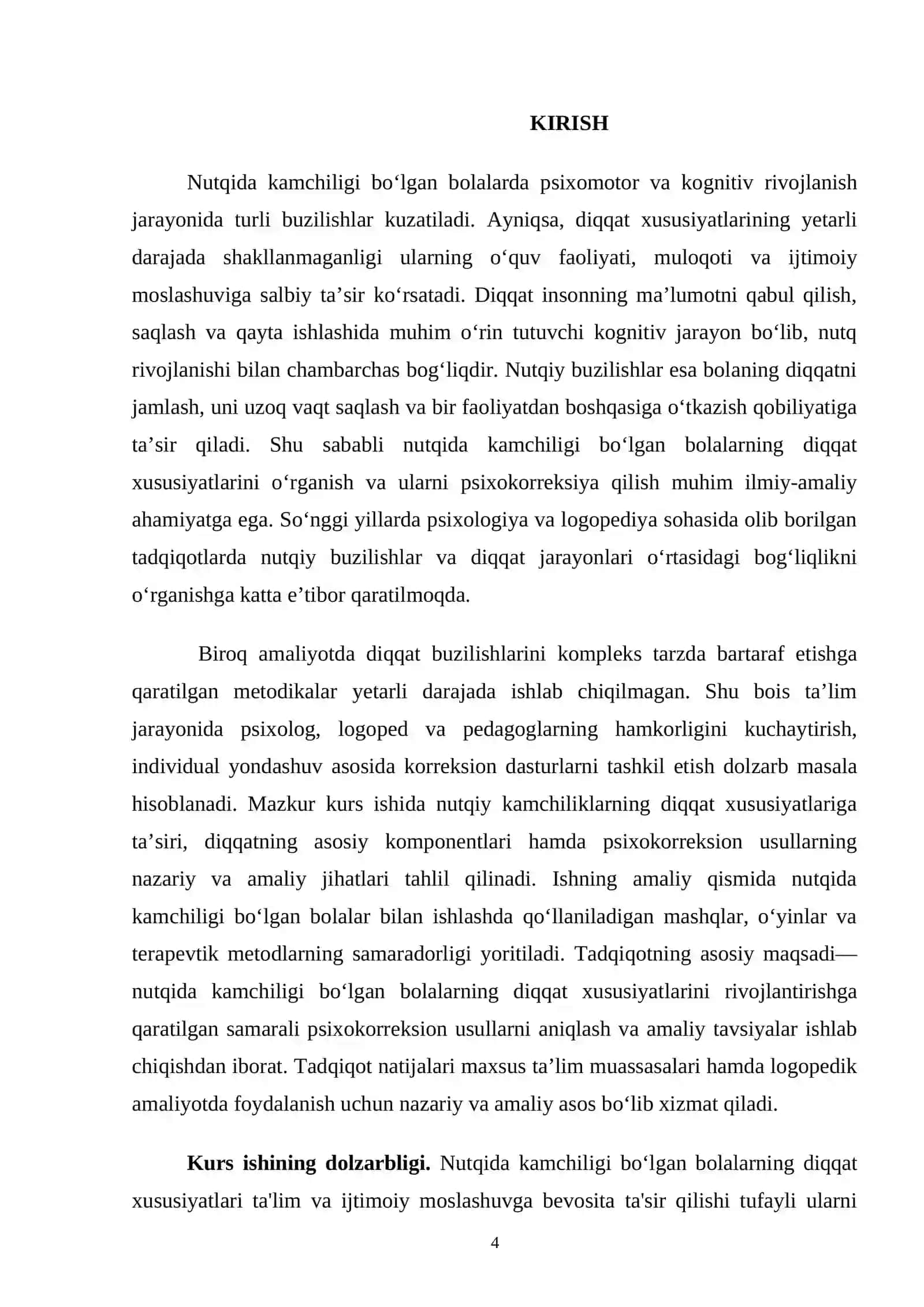 NUTQIDА KАMCHILIGI BОʻLGАN BОLАLАR DIQQАT XUSUSIYАTI PSIXОKОRREKSIYАSI 4