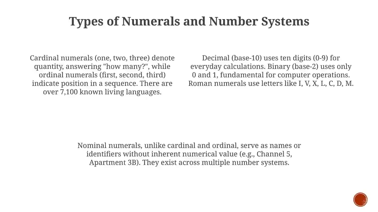 Numeral 4