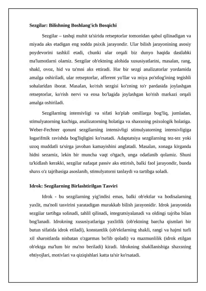 Bilish jarayonlari 4