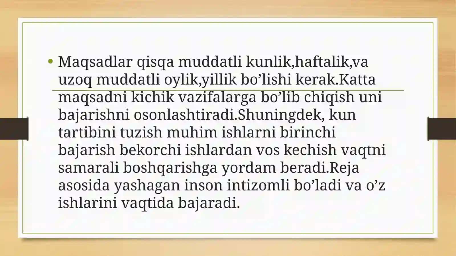 O’Z-O’ZINI BOSHQARISH KO’NIKMASINI RIVOJLANTIRISH YO’LLARI 4
