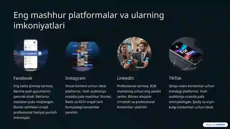 Ijtimoiy tarmoqlar 4