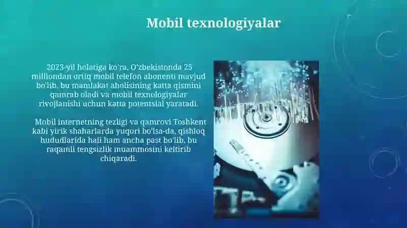 Axborotlarni qayta ishlash texnologiyalari 4