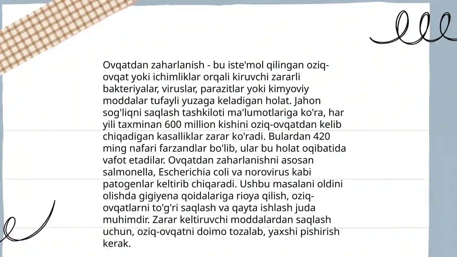 Tinchlik davrida zaharlanish 4