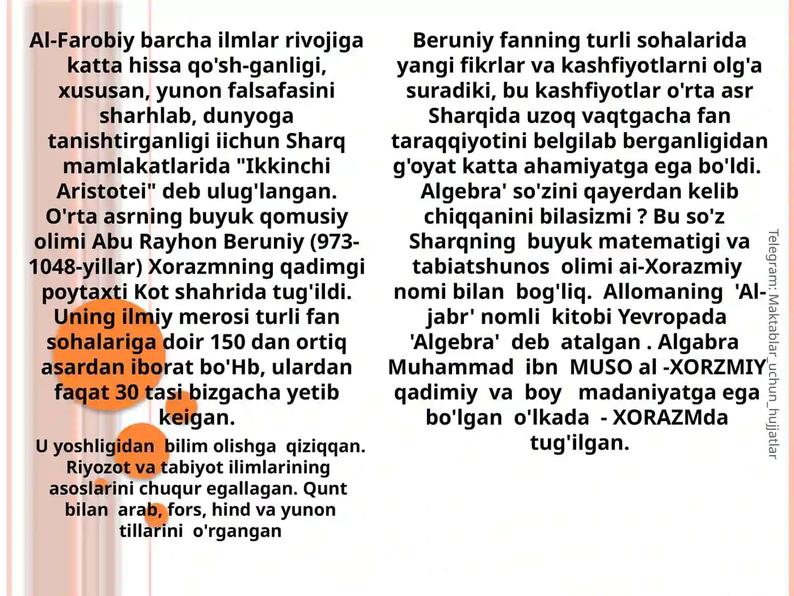 Muhammad Ibn Muso Al-Xorazmiy 4