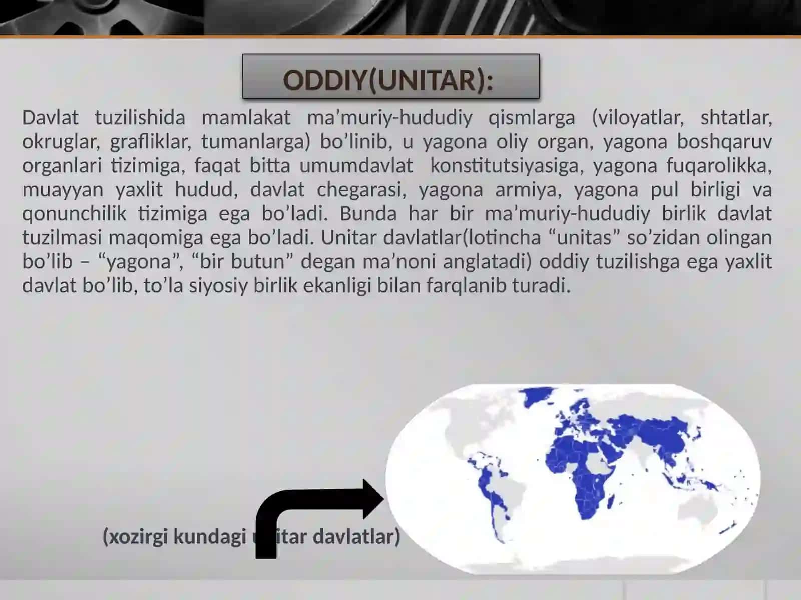 Davlat tuzilish va boshqaruv shakllari 4