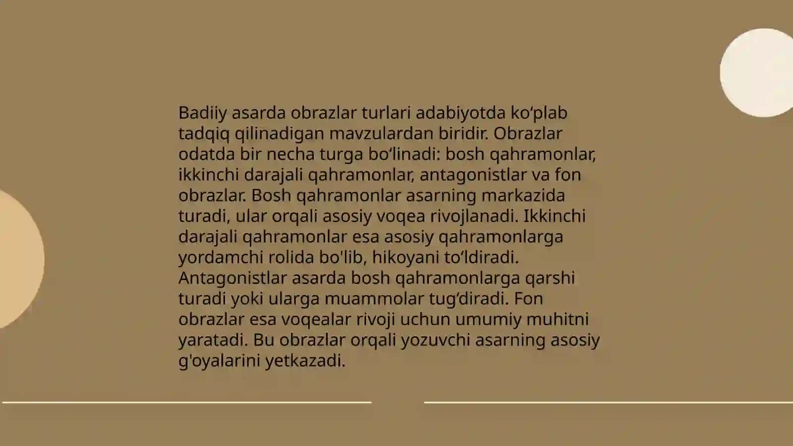 Obraz, xarakter, tip: umumiylik va o'ziga xosliklar 4