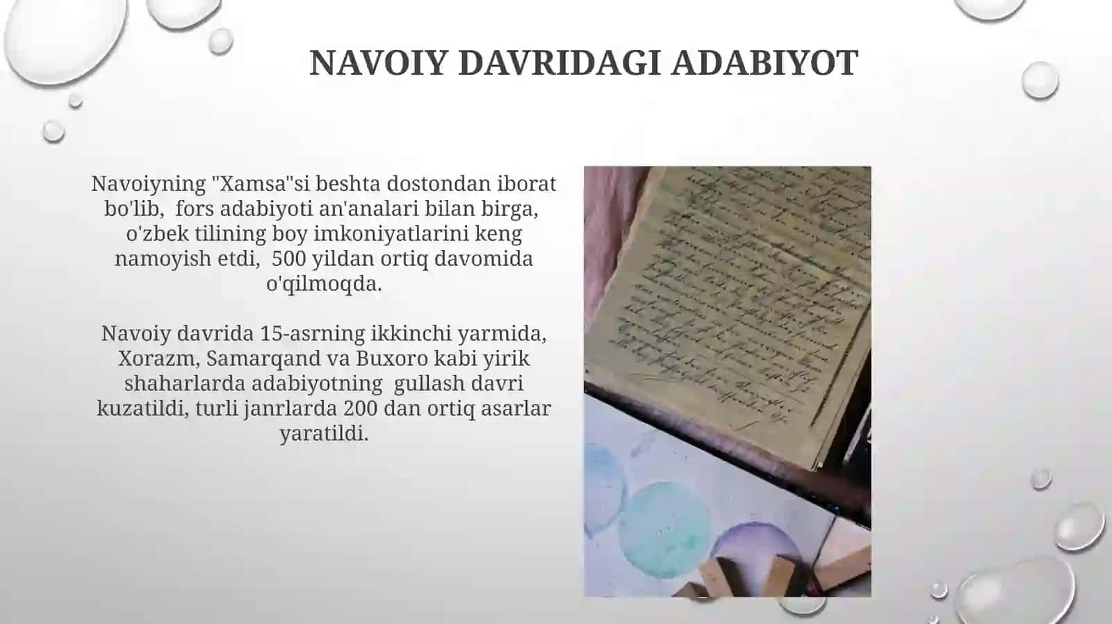 Navoiy va Klassik Adabiy Tilning Me'yorlari 4