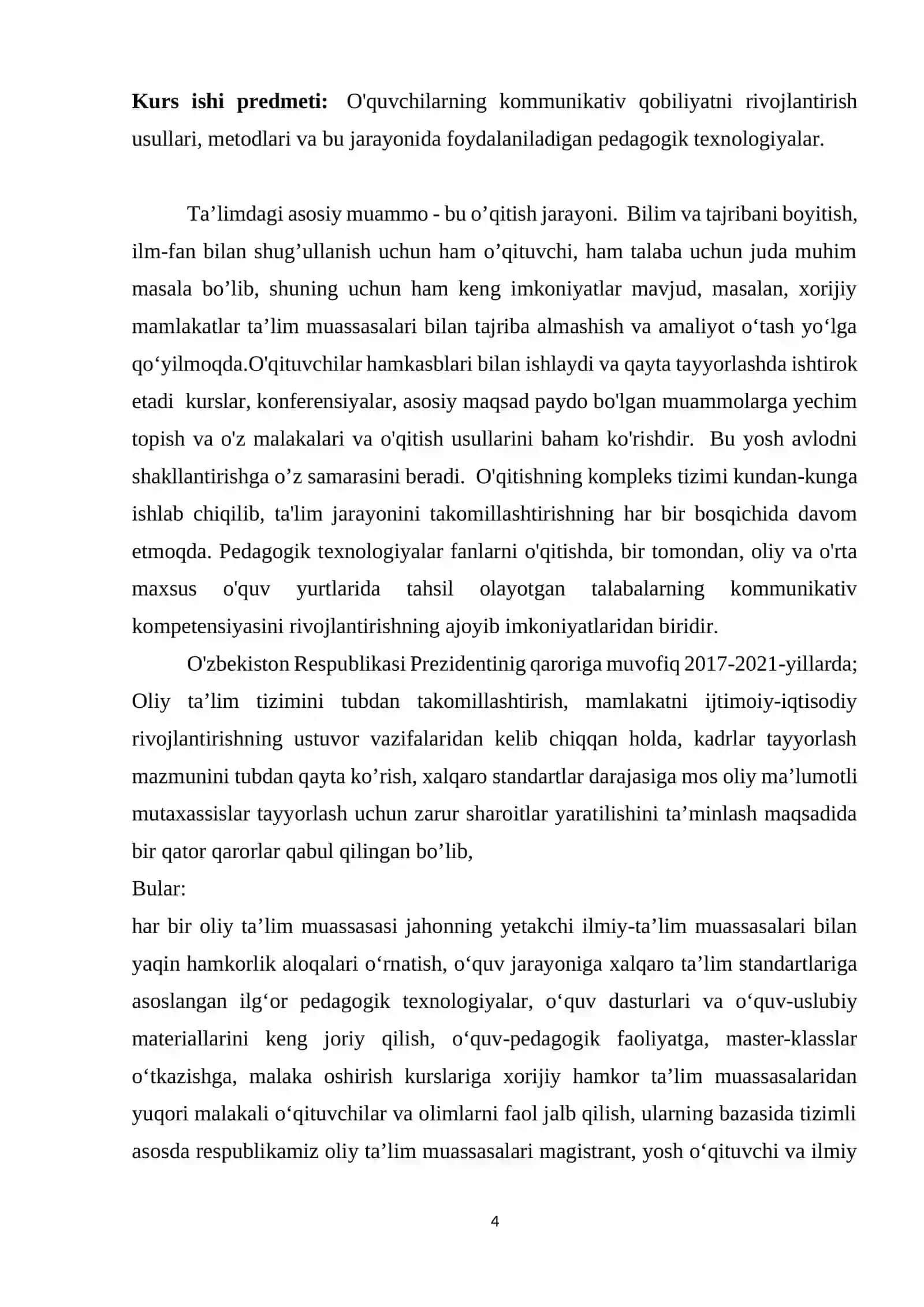 Kurs ishi Nemis tili va adabiyoti kafedrasida 4