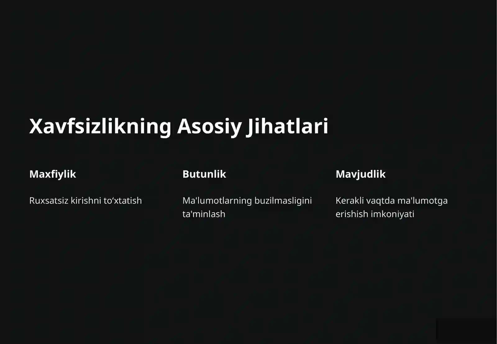 Statistik Ma'lumotlarni Qayta Ishlashda Xavfsizlikni Ta'minlash 4