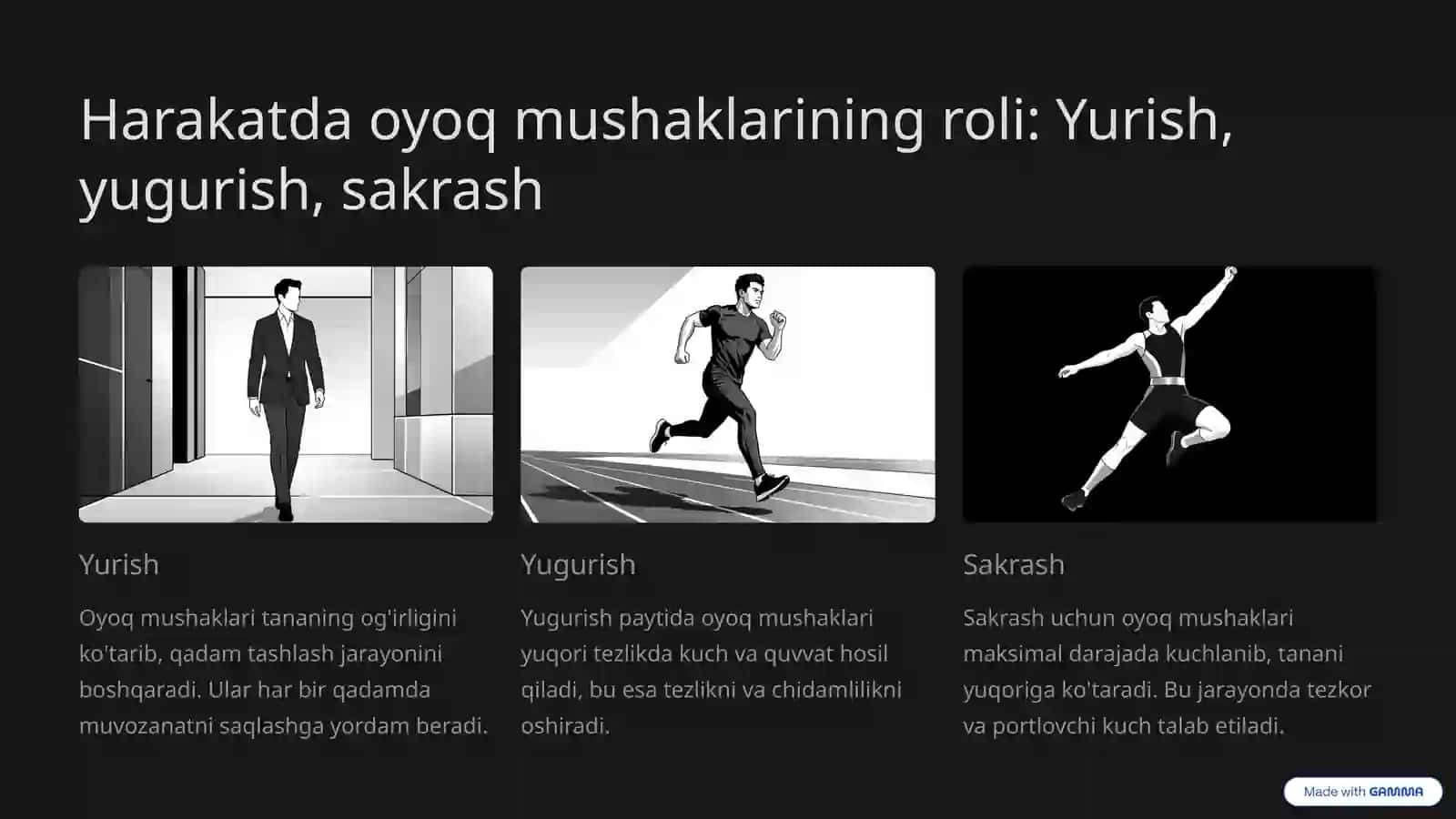 Oyoq mushaklari vazifasi: Harakat va barqarorlikning kaliti 4