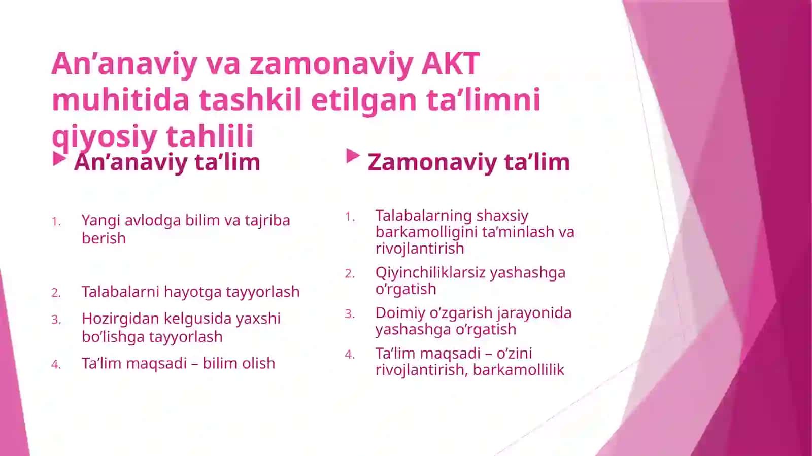 Elektron pedagogika asoslari 4