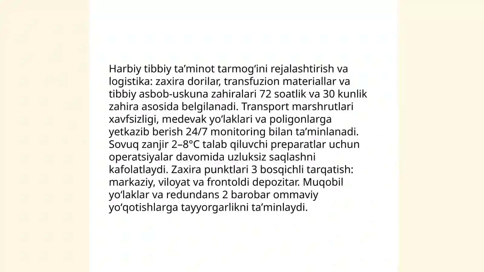 Urush Davrida Tibbiyot Xizmati Faoliyati 4