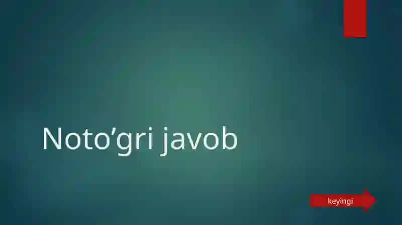 “Mediada axborot texnologiyalari” fanidan tuzgan testi 4