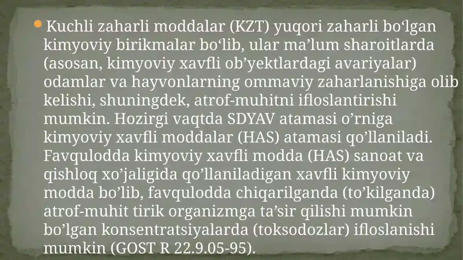Kuchli ta’sir etuvchi zaharli moddalar va ular bilan zaharlanganda birinchi yordam ko’rsatishmohiyati 4