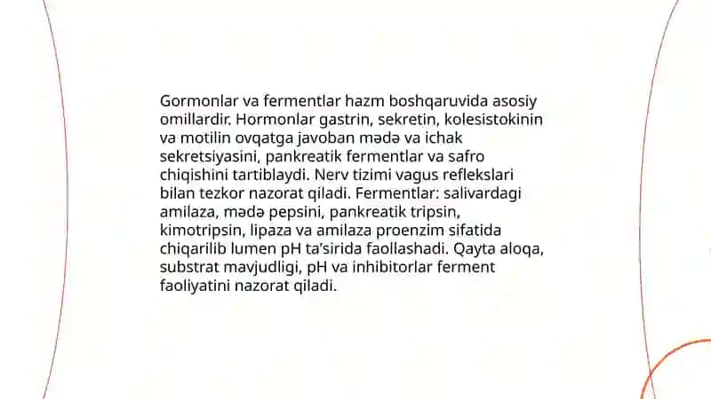 Hazmlanish jarayoning boshqariluvi 4