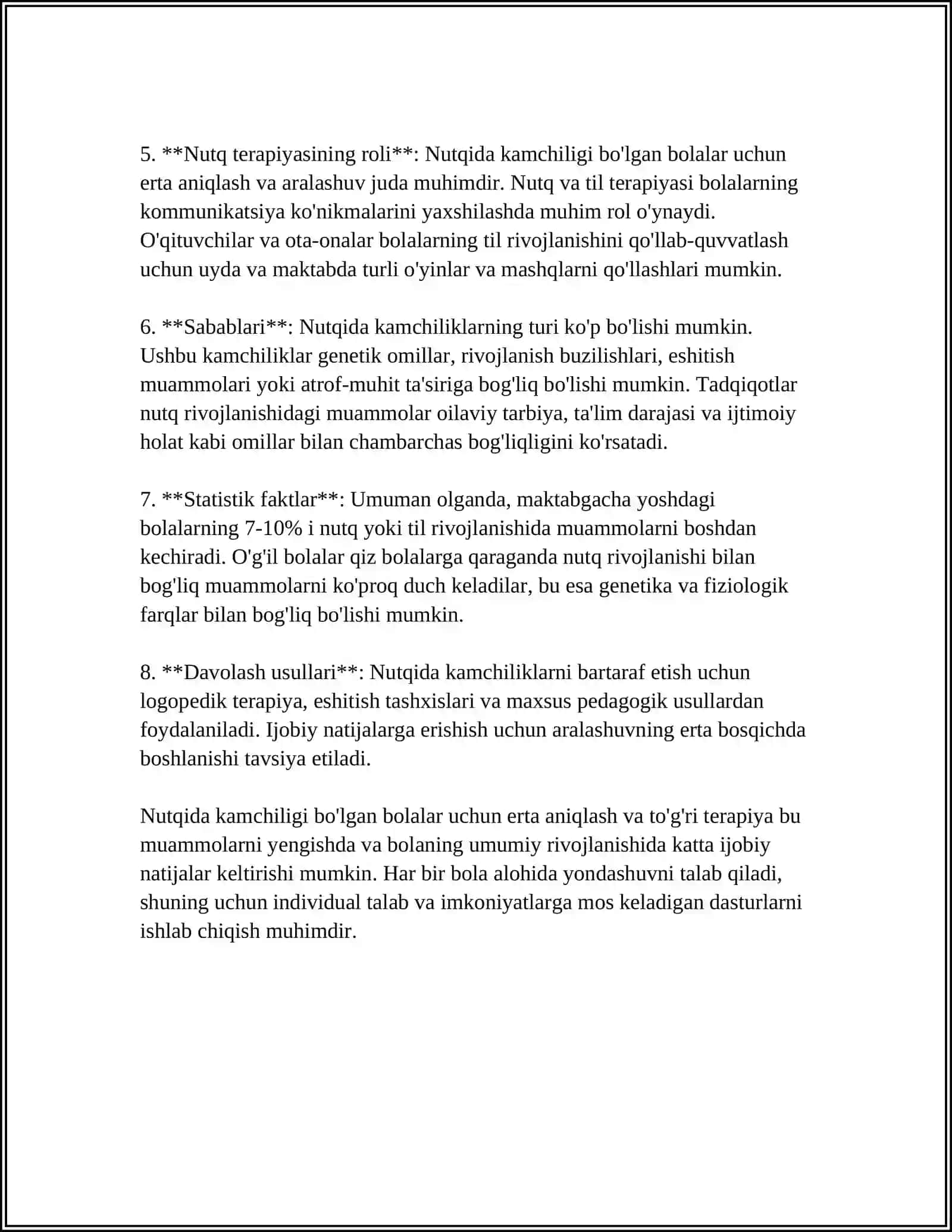 Nutqida kamchiligi bo'lgan bolalarning muloqot xususiyatlari 4