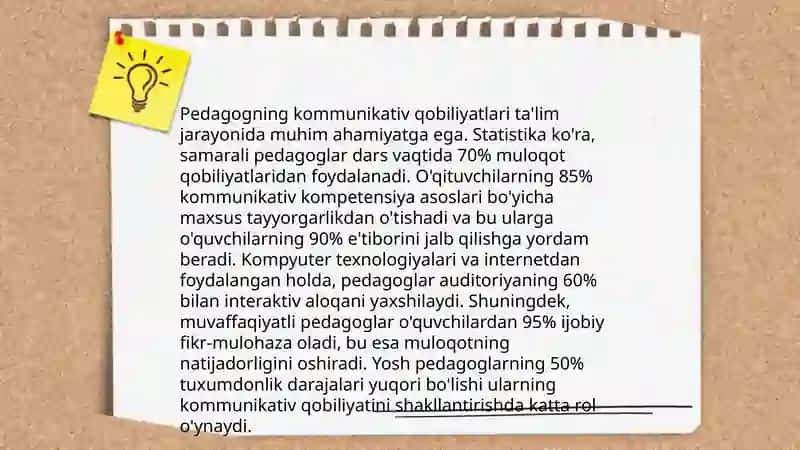 Pedagog shaxsi va unga qoʼyiladigan talablar 4