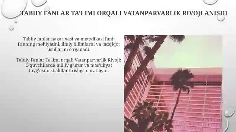 Tabiiy fanlar nazariyasi va metodikasi 4
