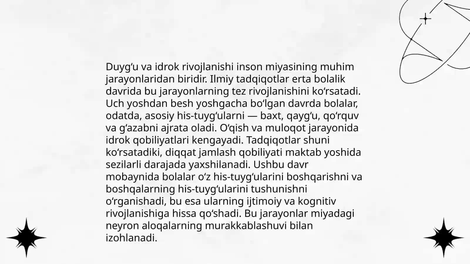 Maktabgacha yosh davrida psixik rivojlanish xususiyatlari 4