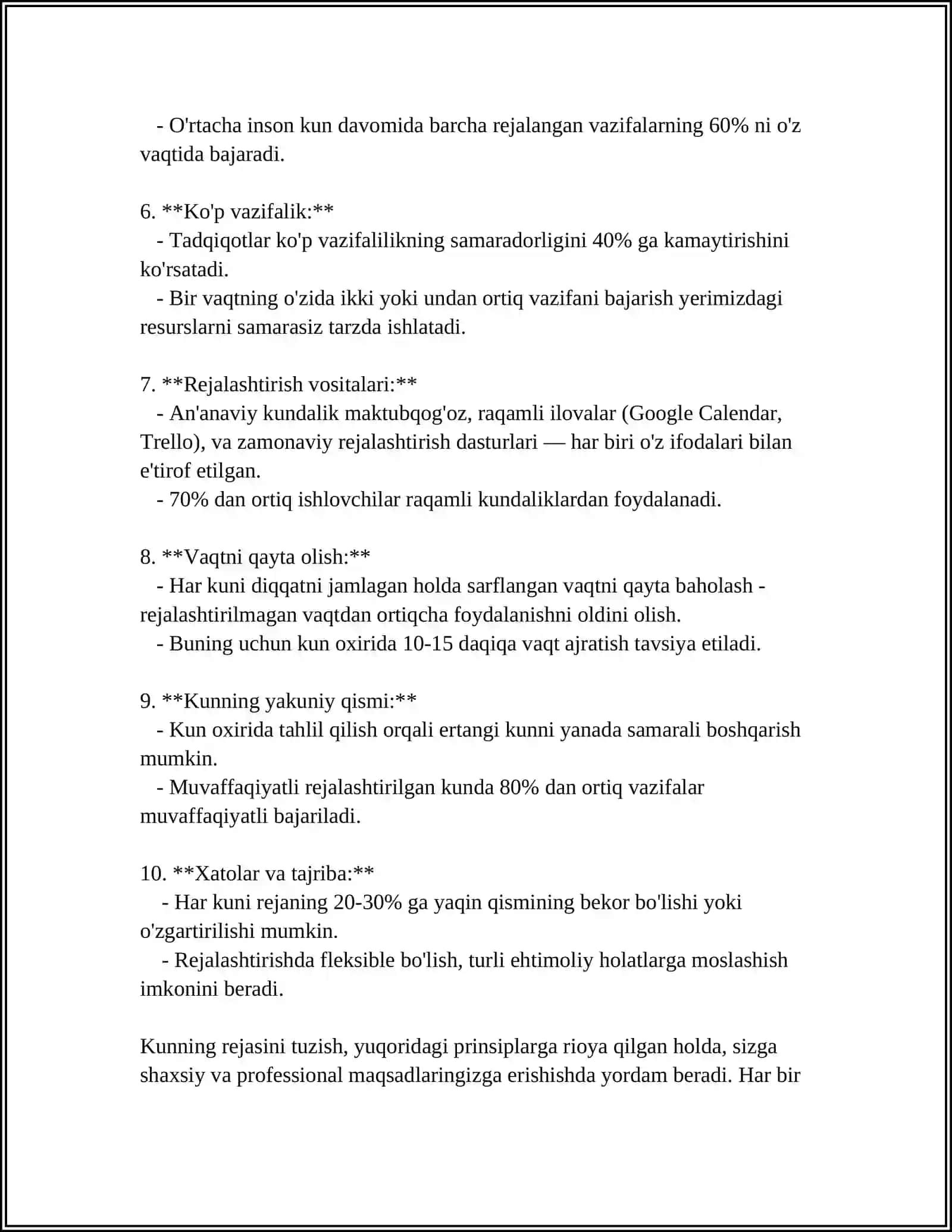 KUNNING IKKINCHI YARMINI SAMARALI TASHKIL ETISH 4
