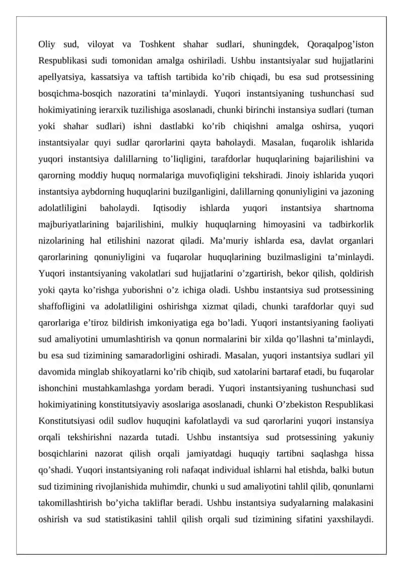 Yuqori sud instantsiyalarida ish yuritish 4