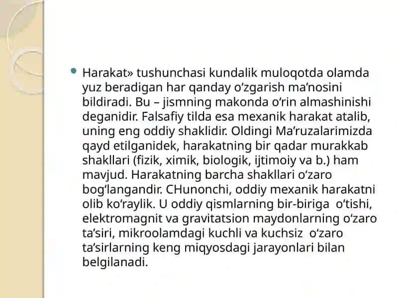 FALSAFANING RIVOJLANISH NAZARIYASI.DIALEKTIKA 4
