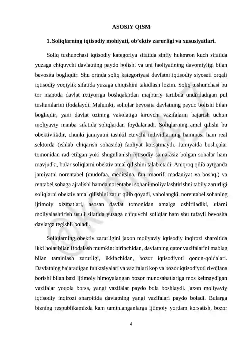 Bevosita soliqlar hisobi 4
