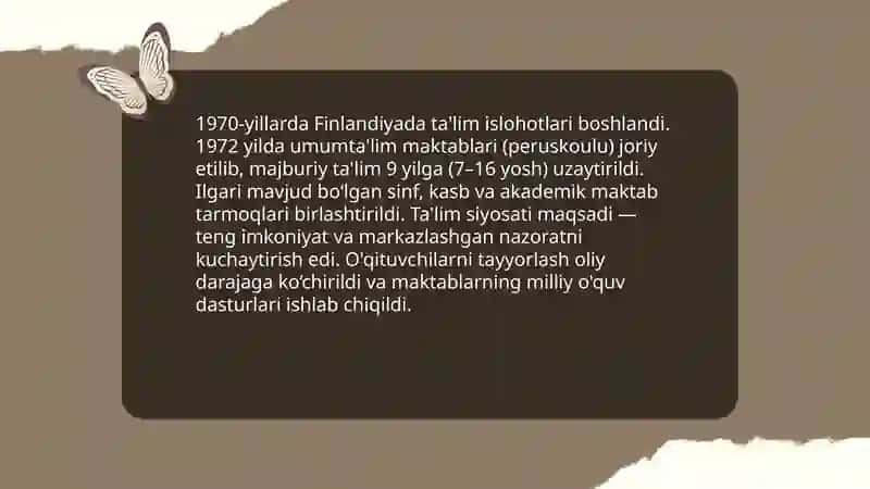 Finlandiya ta'lim tizimi taraqqiyoti 4