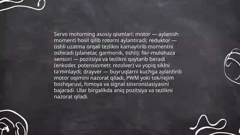 Servo motor bilan tanishuv 4