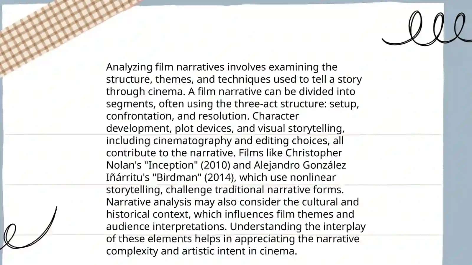 Introduction to Film Review Writing 4