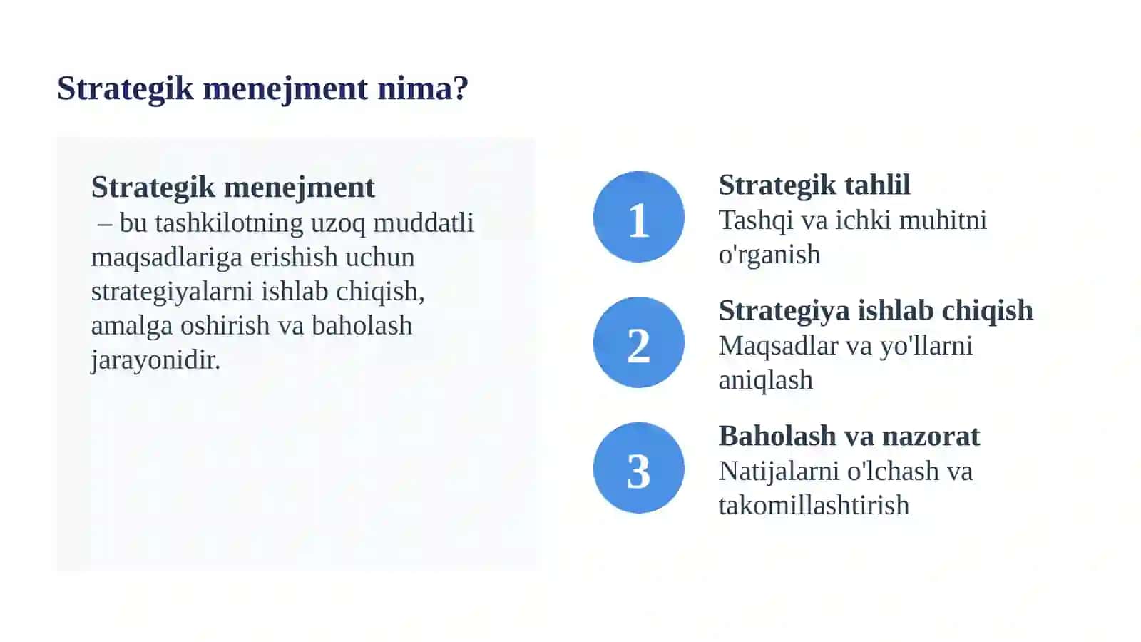STRATEGIK BOSHQARUV JARAYONI 4