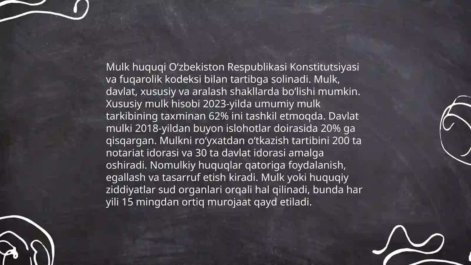 Milliy va Xalqaro huquqda ashyoviy huqular 4