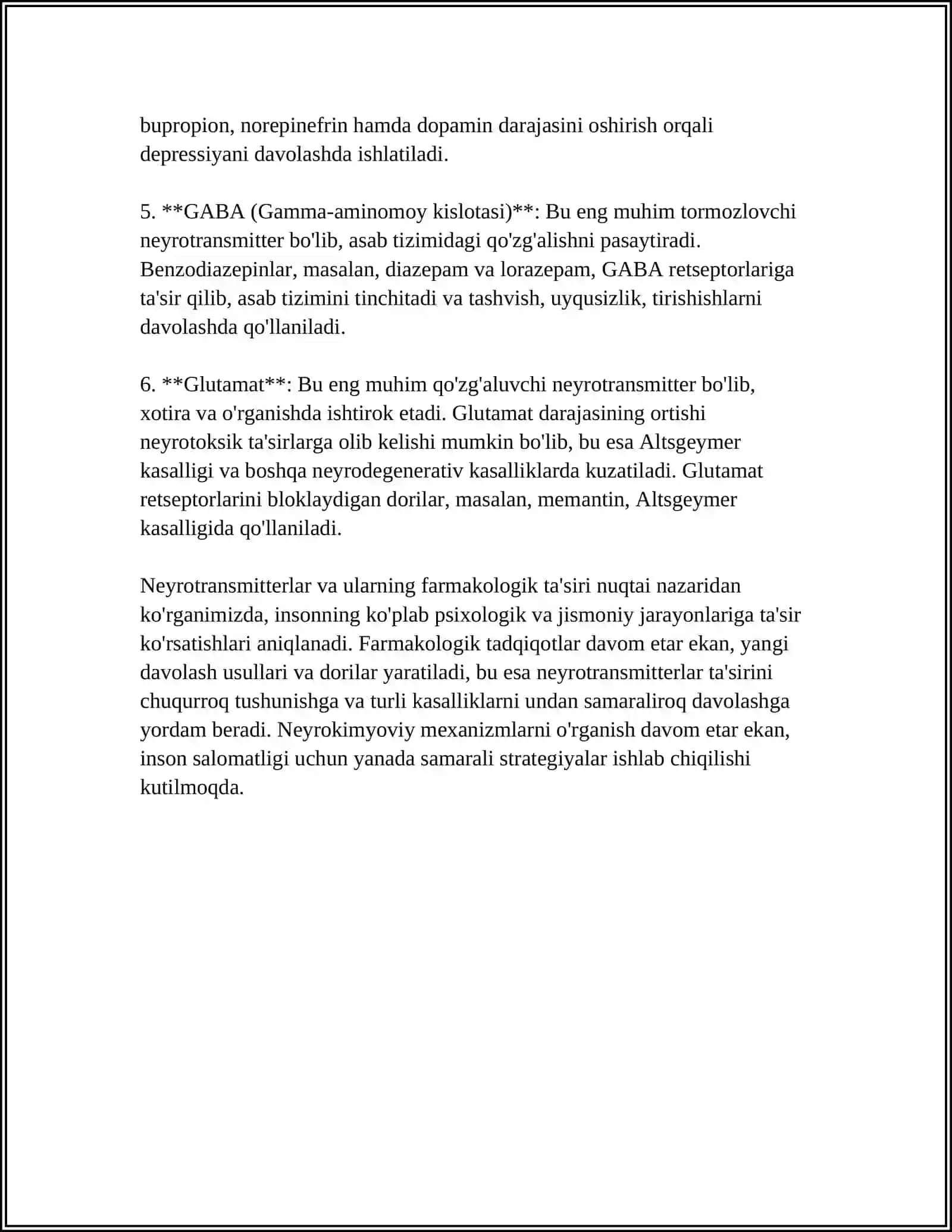NEVROLOGIYADA KLINIK FARMAKOLOGIYA VA FARMOKO TERAPIYA 4