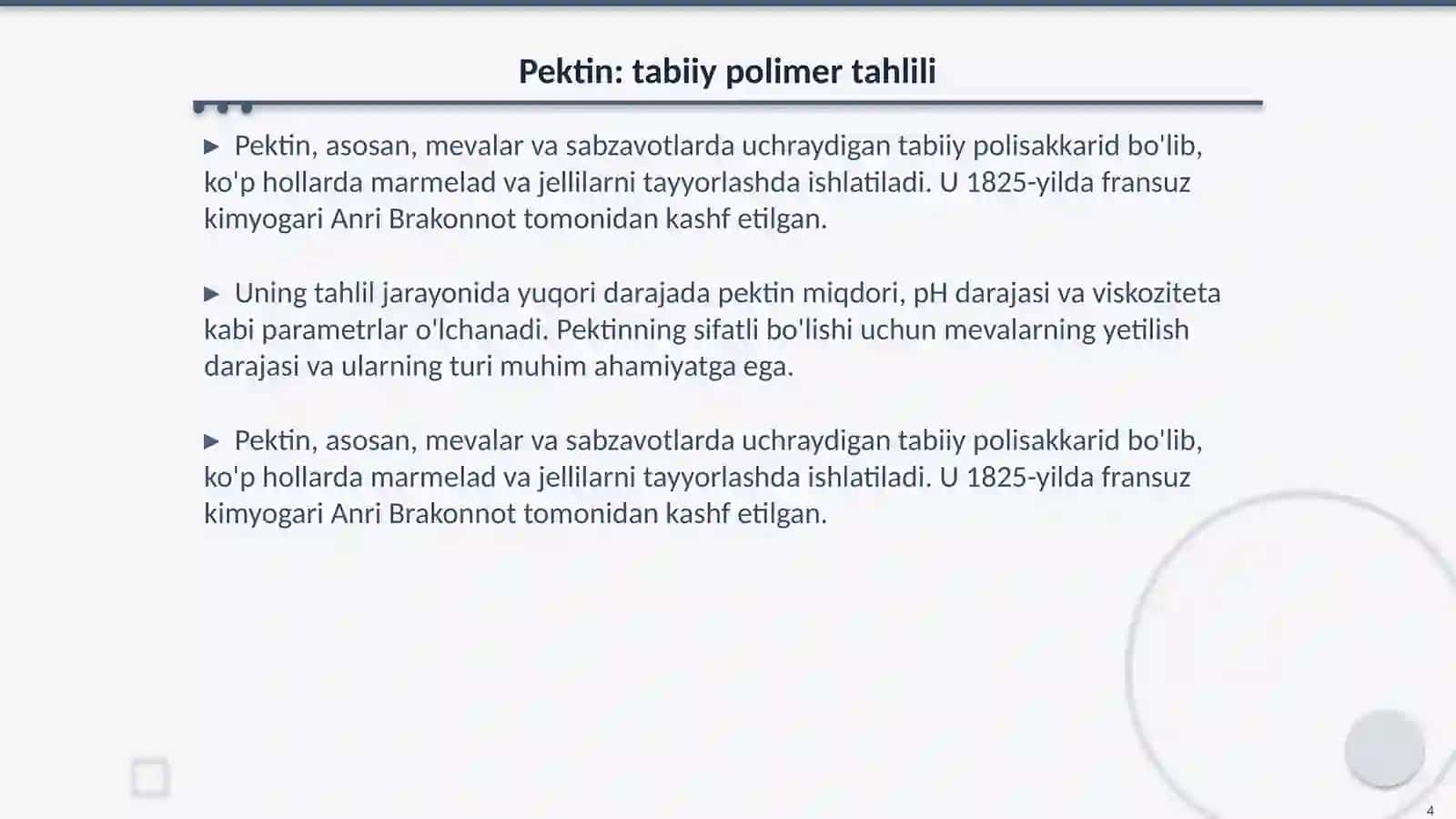 Хitоzаn, pеktin, fibrоinlаrni оlish vа tоzаlаsh usullаri 4