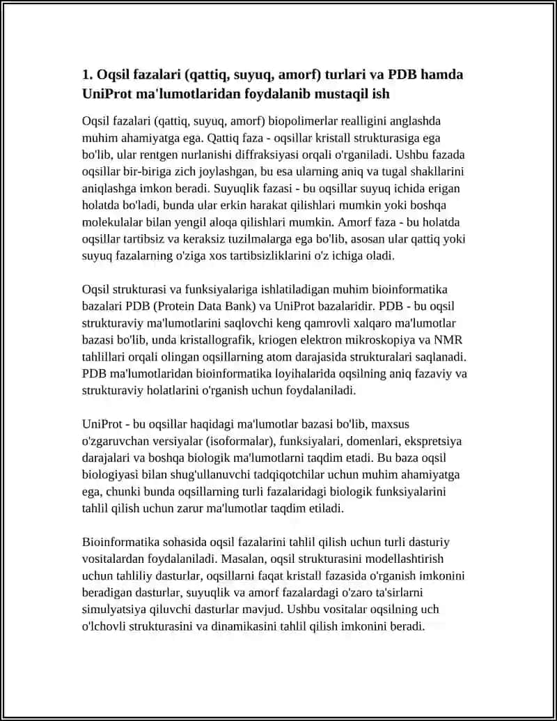 OQSIL FAZALARI VA ULARNING TURLARI MAVZUSI 4