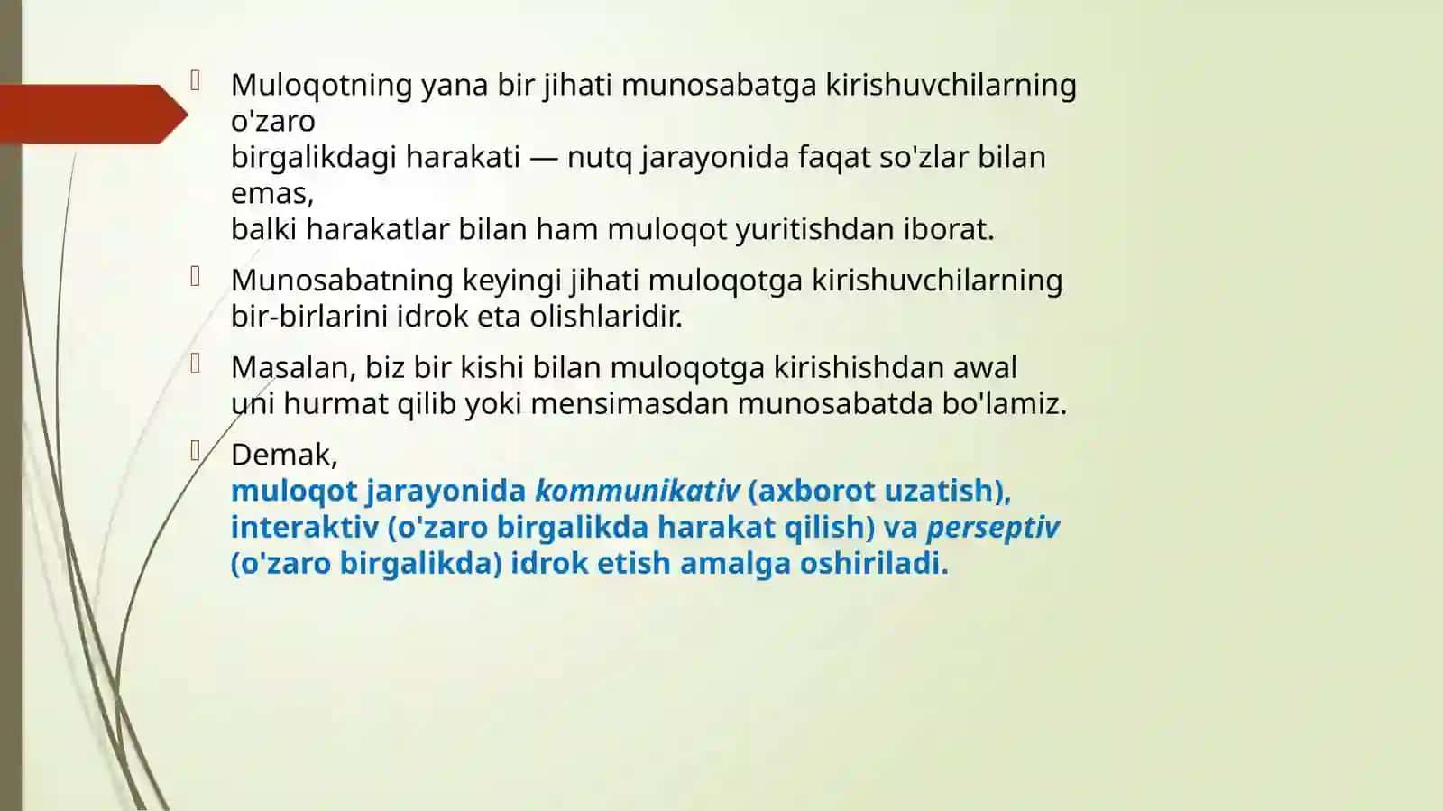 MULOQOT PSIXOLOGIYASINING PREDMETI,MAQSAD VA VAZIFALARI 4