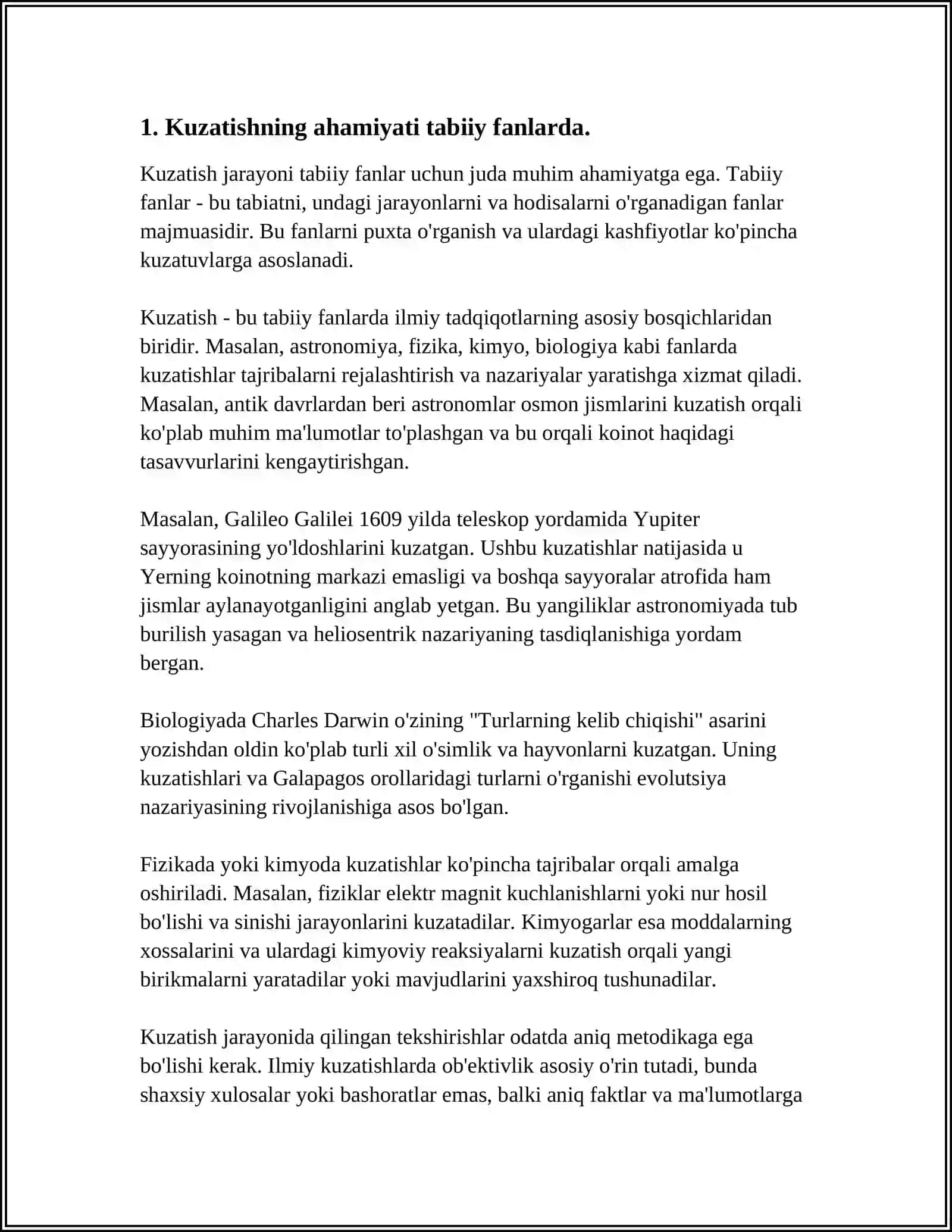 TABIIY FANLAR DARSLARIDA KUZATISH ORQALI BILIM VA TUSHUNCHALAR SHAKLLANTIRISH 4
