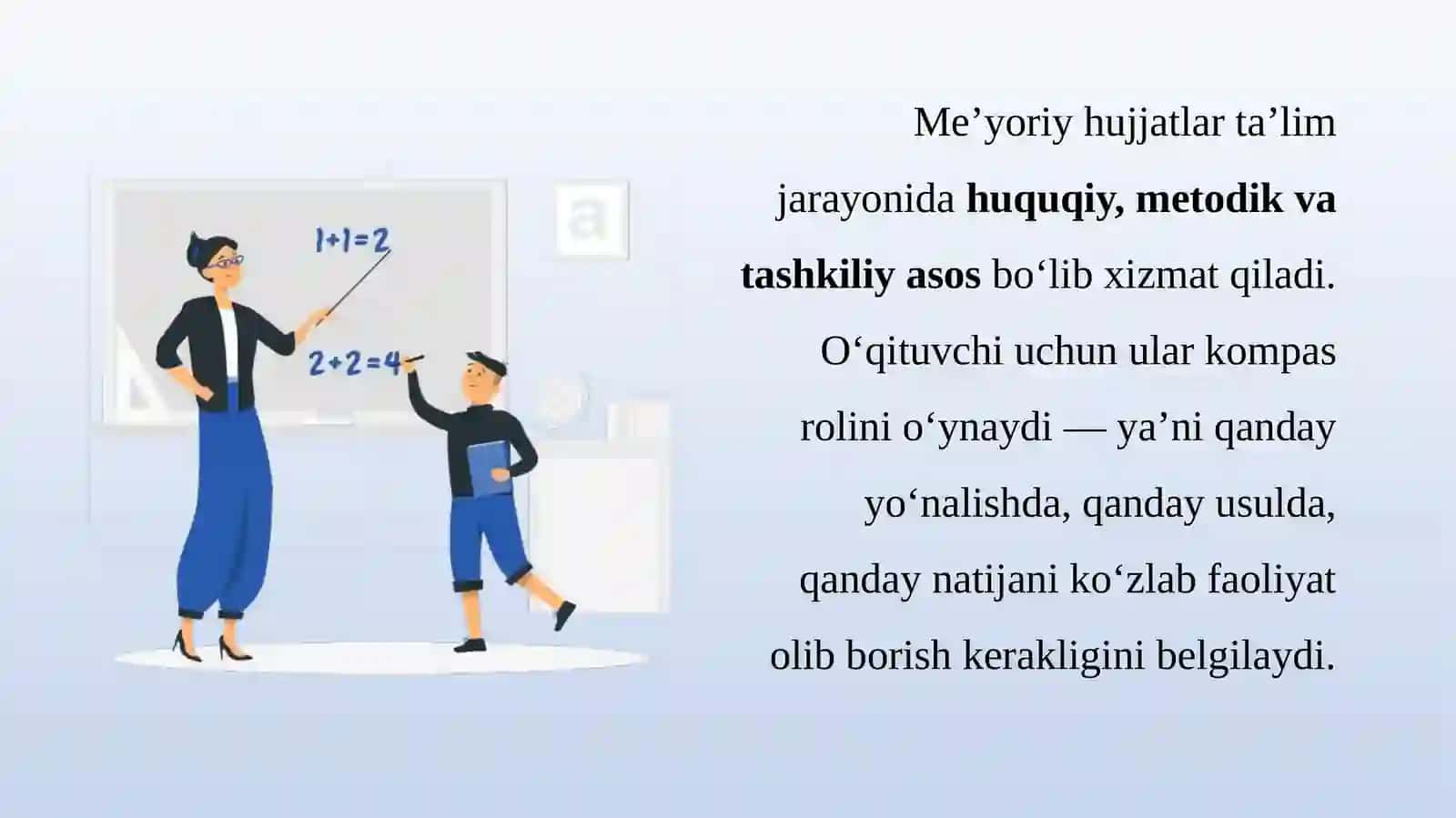 Informatika o‘qitish metodikasi 4