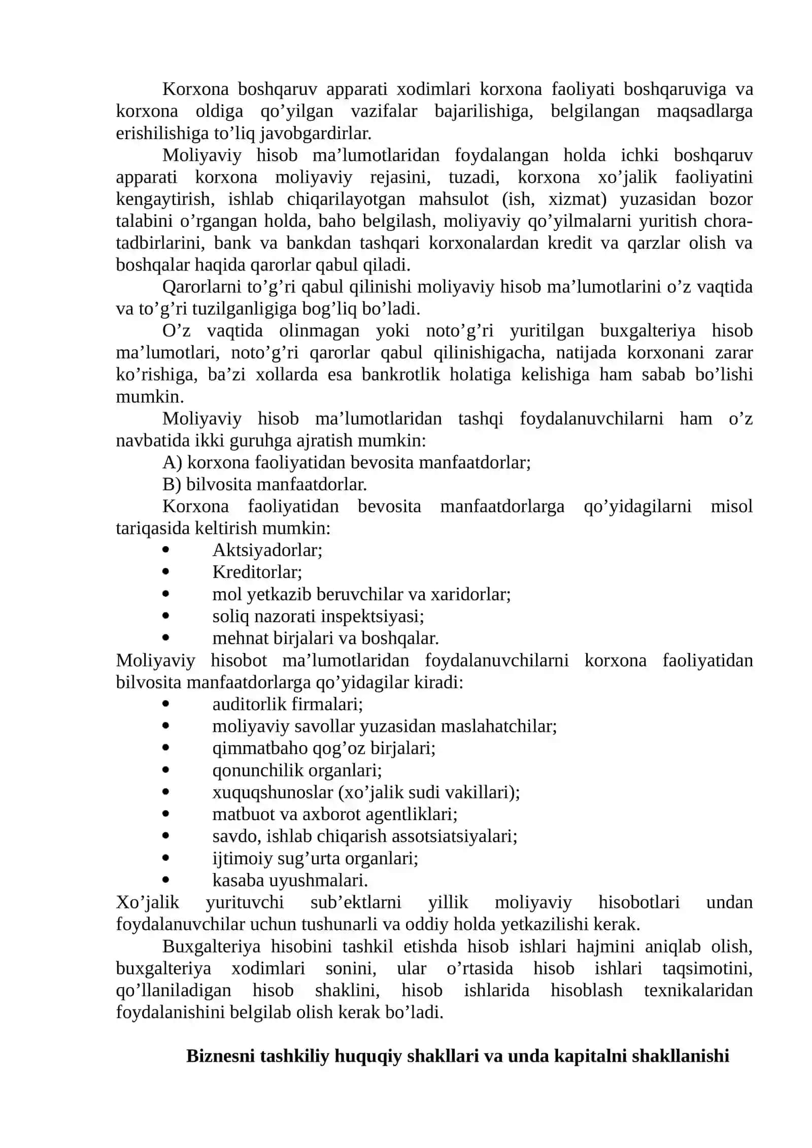 Korxonadan MALAKAviy AMALIYOTI, Buxgalteriya hisobining registrlari va shakllari bilan tanishish 4