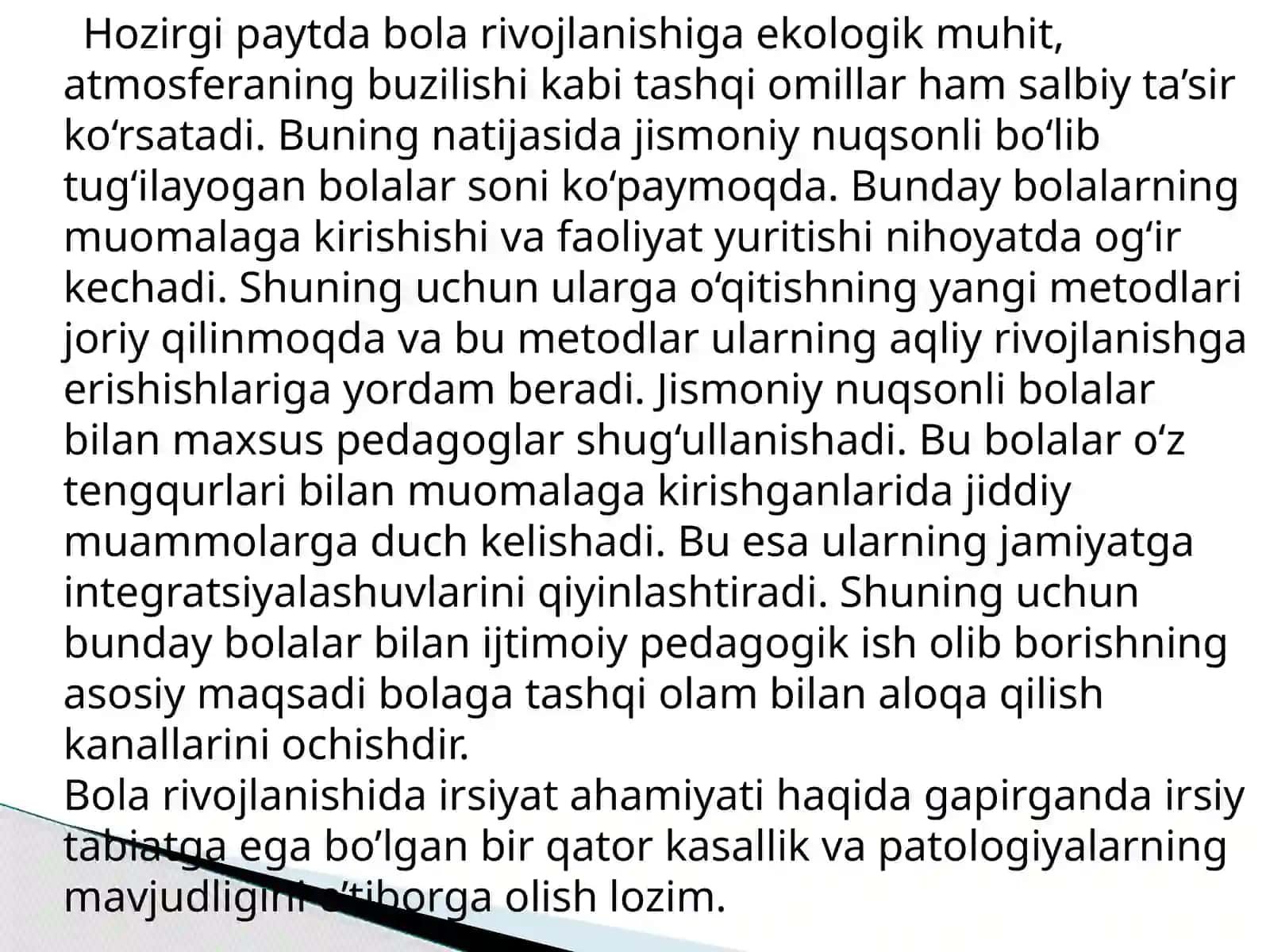 MAKTABGACHA TARBIYA YOSHIDAGI BOLALAR BILAN OLIB BORILADIGAN IJTIMOIY PEDAGOGIK FAOLIYAT 4