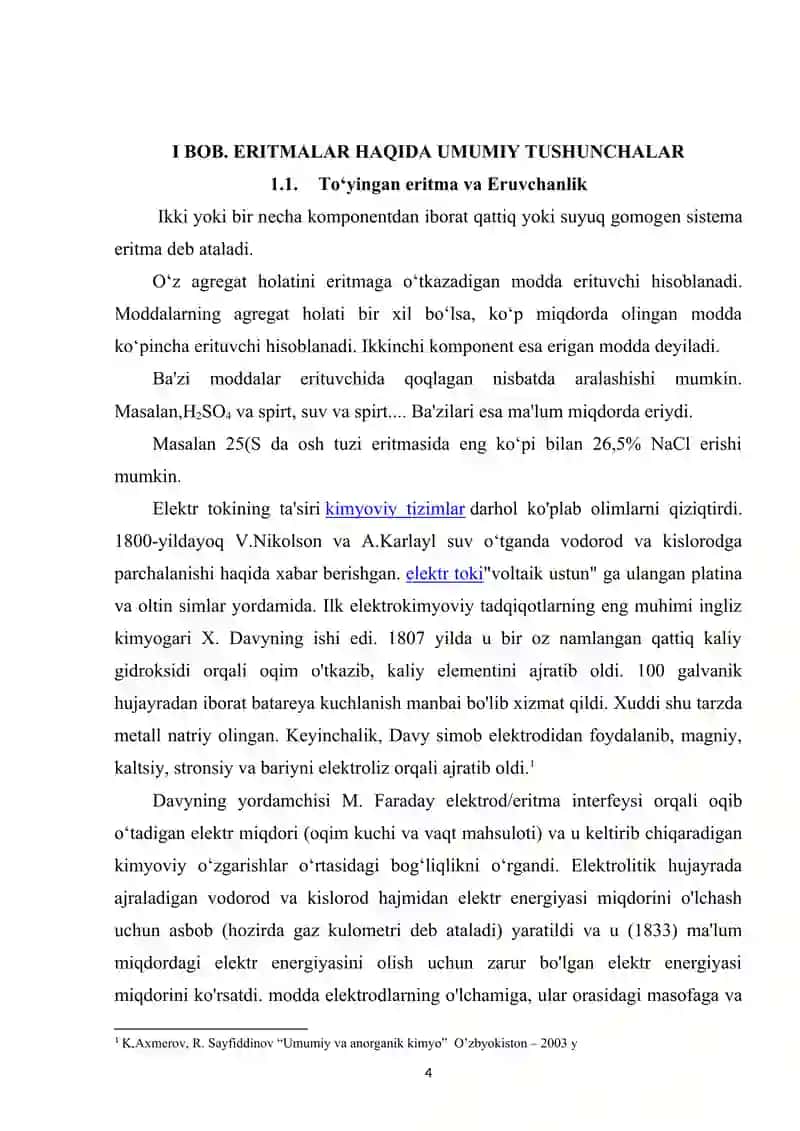 ERITMALARNING ELEKTROKIMYOVIY XOSSALARI 4