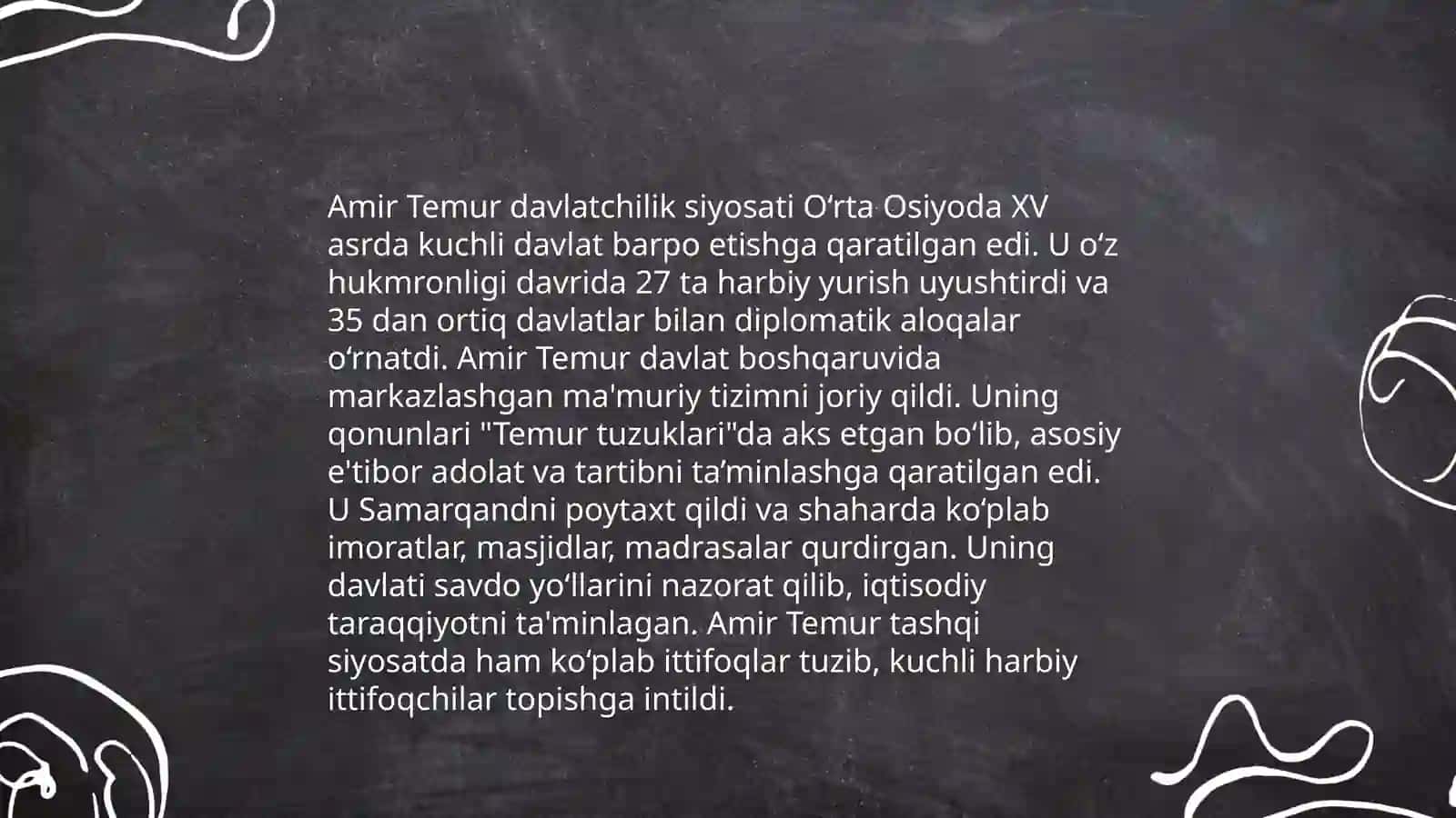 Amir Temur buyuk davlat arbobi 4